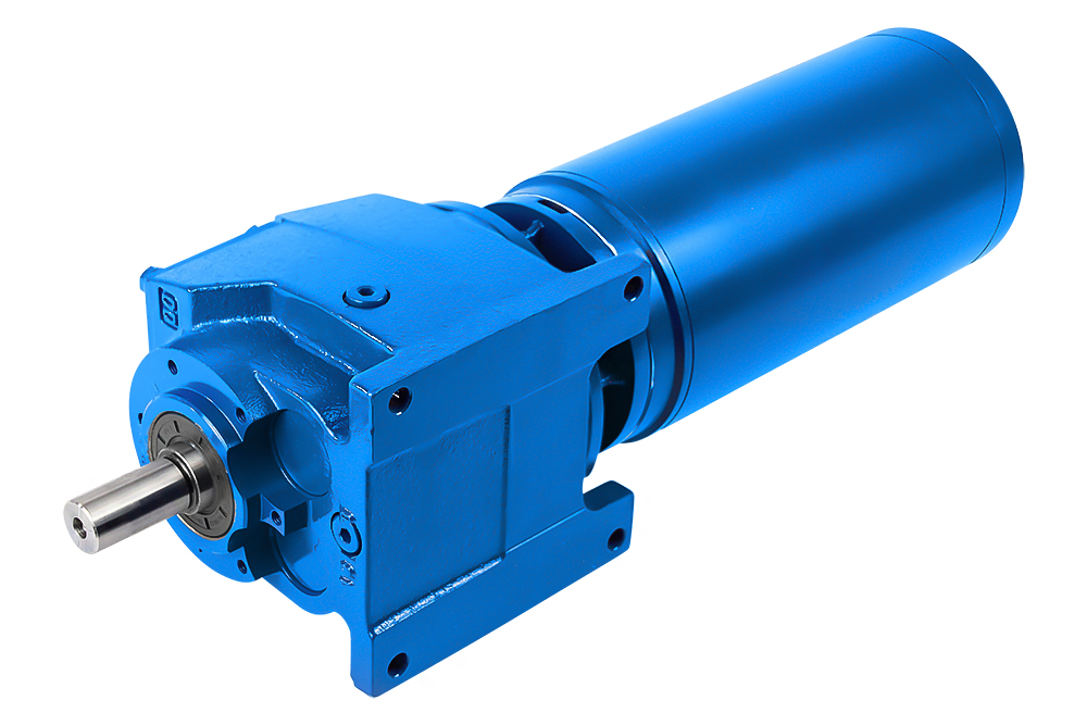 MV002-DC600-2, 24V, 0.80kW, 538 rpm, IP66 Helical geared motor