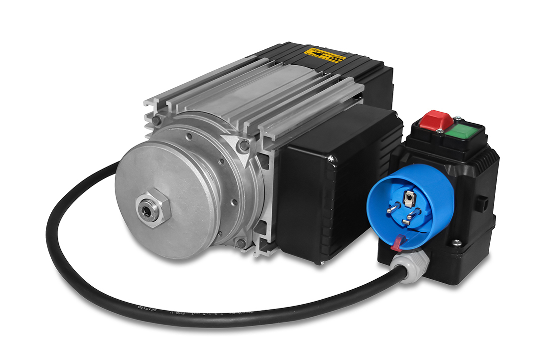 Flat motor E65SA2 - 1.5 kW-B14 - Rotation left