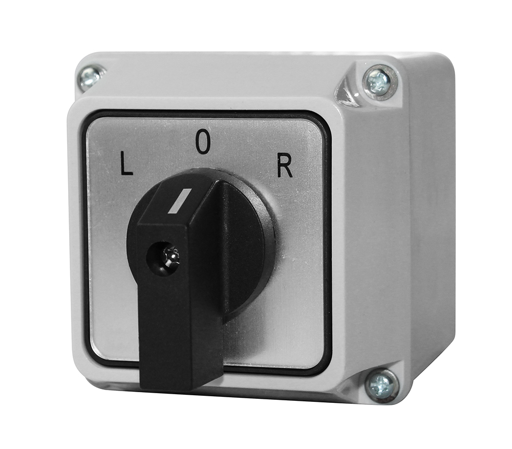 Cam switch left-zero-right