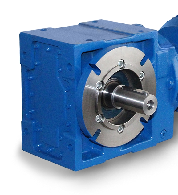 KV 10X output shaft, flange